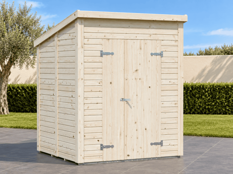 Cobertizo de madera