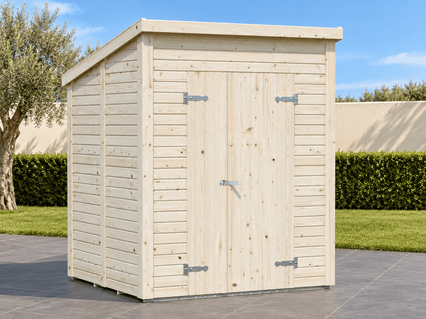 Cobertizo de madera