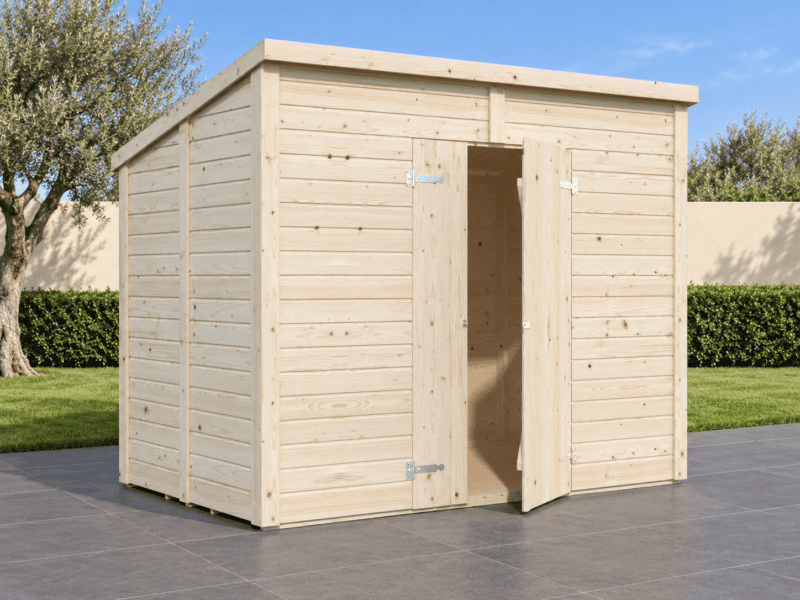 Cobertizo de madera