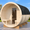Sauna de barril para jardín