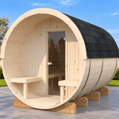 Sauna de barril para jardín