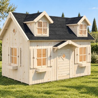 Casita infantil de madera Marie l 2,86x1,93m l 5,4m² l 16mm