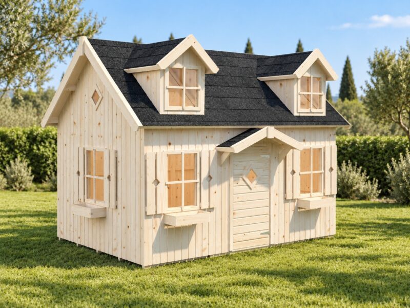 Casita infantil de madera casita infantil de madera marie l 2,86x1,93m l 5,4m² l 16mm